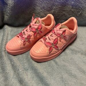 Cape Robbin Pink Butterfly Sneakers